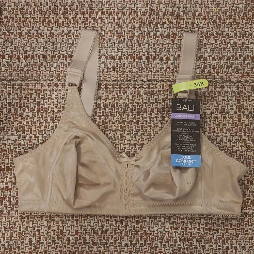 New Bali Classic Support‎ Cool Comfort Style DF3820 34B New With Tags
